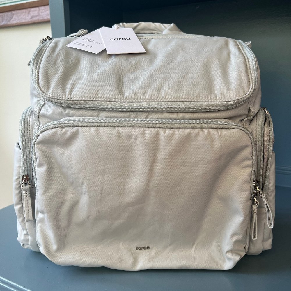 caraa Kids Accessories Bag. Large size in dove